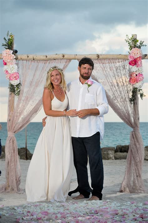 If the romance of barefoot and on the beach is how you have always dreamed of getting married, then you will have a lot of fun planning and designing your. Miami Beach Wedding at Sunset! - Wedding Bells & Seashells ...