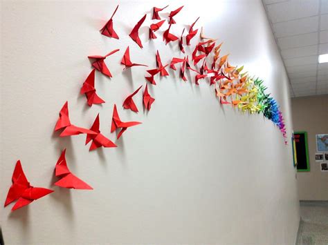 10 Inspirasi Dekorasi Ruangan Dengan Kreasi Kertas Origami Yang Cantik