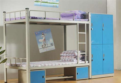 China Military Metal Bunk Beds Steel Furniture Army Surplus Beds