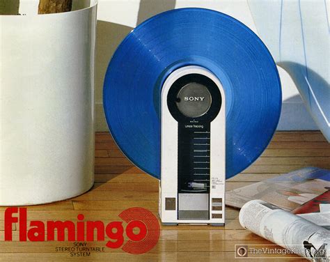 1983 Sony Stereo Turntable System „flamingo Ps F9 Audiomuzeumhu
