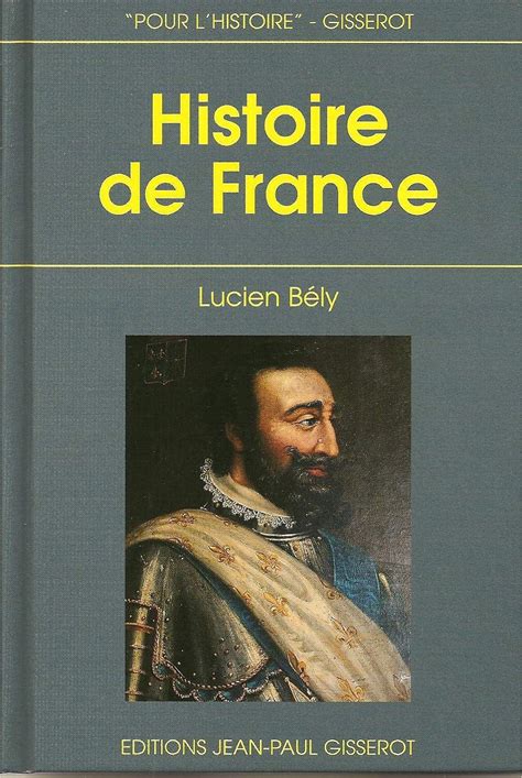 Histoire De France 9782877472760 Bély Lucien Books