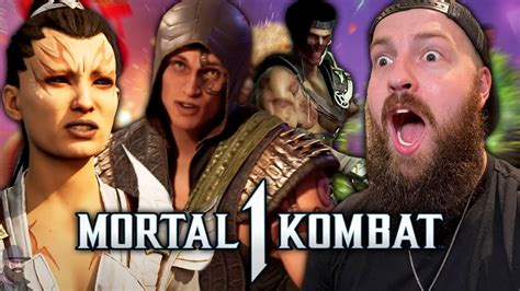 Mk1 Official Reptile Ashrah And Havik Return Mortal Kombat 1 Banished Trailer [reaction