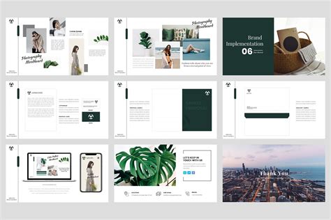 Brand presentation presentation templates brand guidelines template ppt template license photo mood and tone media kit neutral colour palette social media design. Brand Identity Guideline PowerPoint Template By ArtStoreID ...