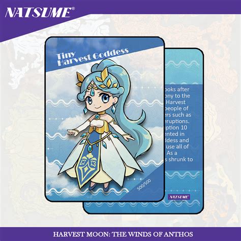 Harvest Moon The Winds Of Anthos Tiny Harvest Goddess Card