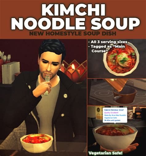 Oni Sims4 Custom Food Sukiyaki Bgc ※ Need Recipe Sims 4 Game Vrogue