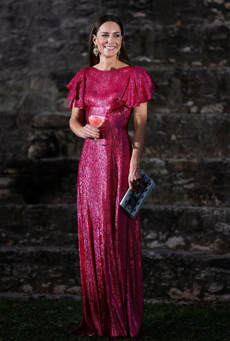 Kate Middletons 20 Best Evening Dresses From The Regal Pink Gown She