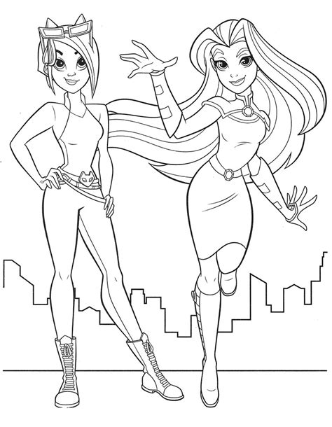 Female superhero coloring pages can be downloaded only by clicking on the right and select save to download. DC Superhero Girls Coloring Pages - Best Coloring Pages ...