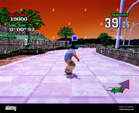 Street Sk8er Sony Playstation 1 Ps1 Psx Editorial Use Only Stock