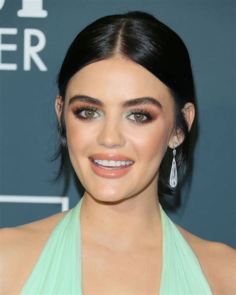 Lucy Hale S Dreamy Hair And Makeup At Critics Choice Awards Popsugar Beauty