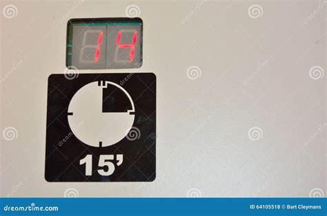 15 Minutes Warning Sign Concept On A Dirty Wall Stock Photo Image Of