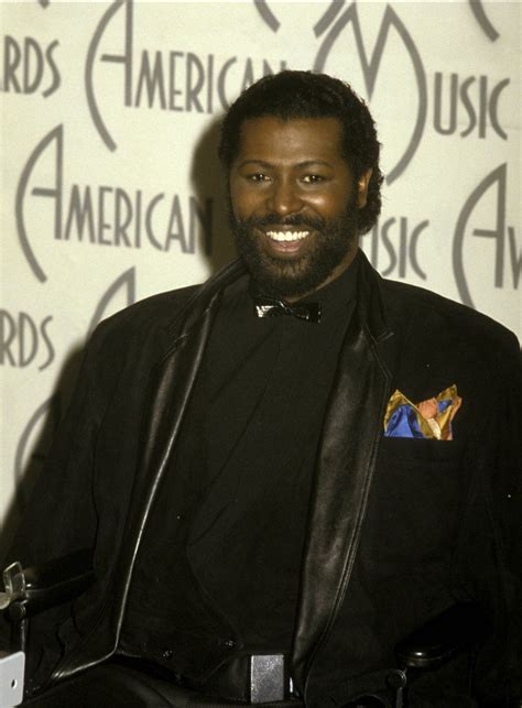 R And B Soul Singer Teddy Pendergrass Attends The 17th Annual American Music Awards At The Shrine