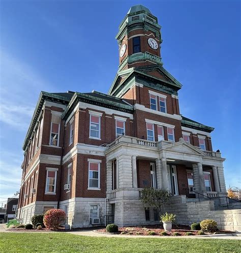 Lawrence County Courthouse Lawrenceville Illinois A Photo On