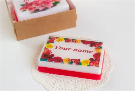 Soap Handmade Personalised Name Soap Personalised Name Etsy