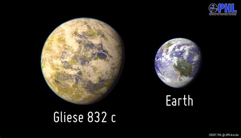 Gliese 832c Potentially Habitable Super Earth Discovered