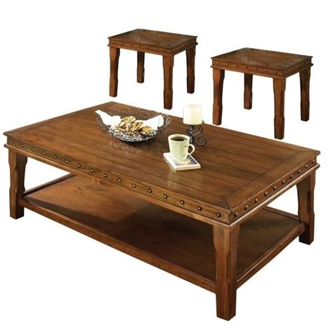 5% coupon applied at checkout. Steve Silver Company Odessa Coffee Table and End Table Set ...