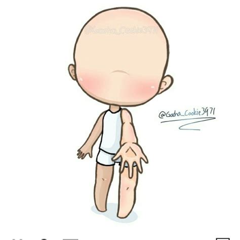 Credit Custom Pose Gacha Shop Instagram Desenhos De Chibi