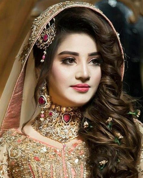 pakistani bridal hairstyles pakistani bridal makeup bridal makeup wedding wedding girl