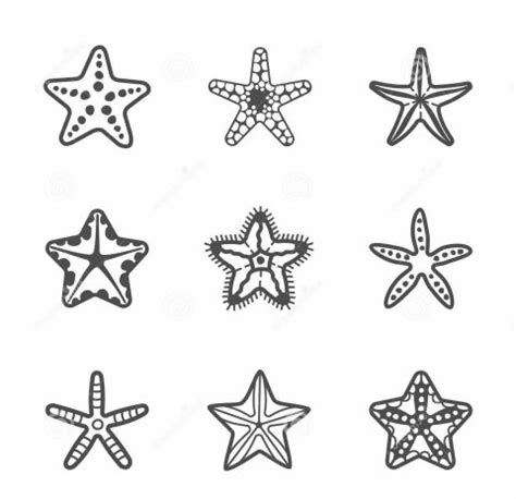 Estrelas Do Mar Para Baixar Imprimir E Colorir Educa O Online