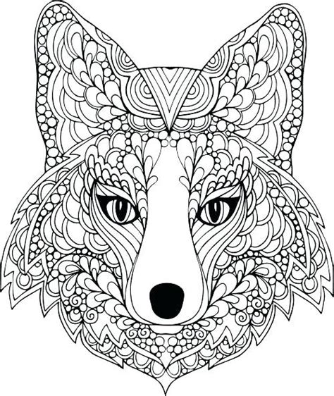 Cute Hard Animal Coloring Pages Canvas Brah