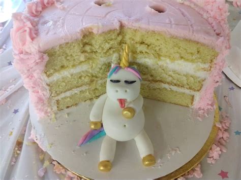 Fat Unicorn Cake