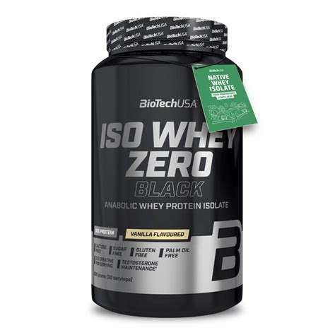 Iso Whey Zero Black 908g Vanille Biotech Usa Proteines Creatine