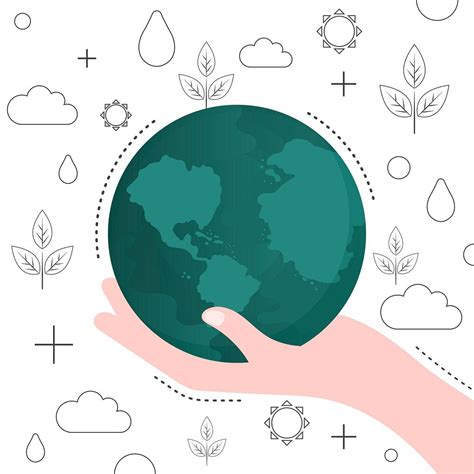Save The World Environmental Conservation Premium Vector Rawpixel