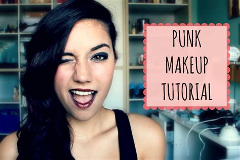 Punk Inspired Makeup Tutorial Youtube