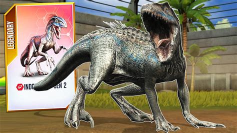 Indoraptor Gen 2 Unlocked New Super Hybrid 🌍 Jurassic World The Game Youtube