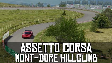 Assetto Corsa Mont Dore Hillclimb YouTube