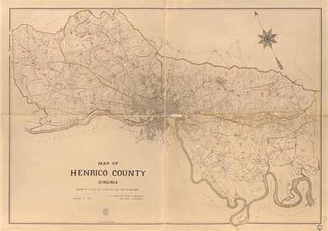 1901 Map of Henrico County, Virginia : Maps