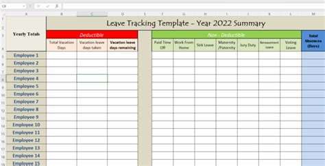 Pto Tracking Spreadsheet Within Sheet Vacation Tracking Spreadsheet Hot Sex Picture