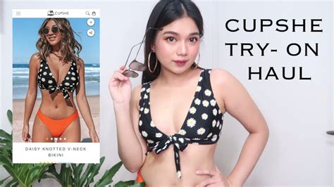 affordable swimwear under 30 cupshe try on haul youtube