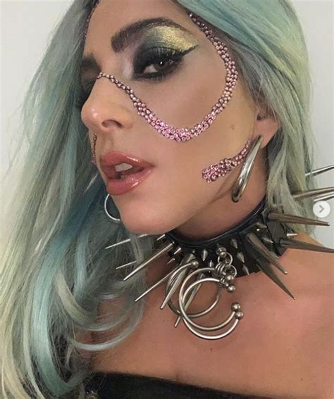 Lady Gaga Bares Her Teeth For A Monday Selfie Making Instagram Emotional