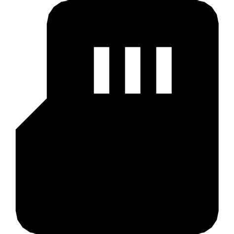 Micro Sd Card Vector Svg Icon Svg Repo