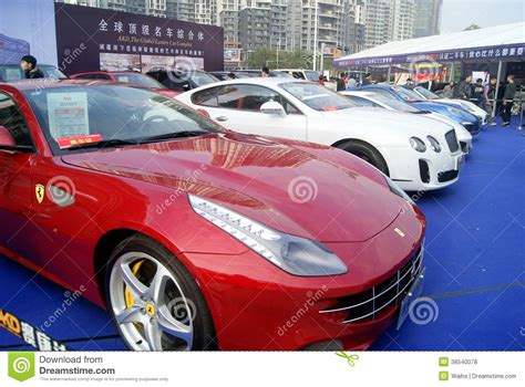 Shenzhen China Second Hand Cars Sales Editorial Stock