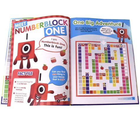 Official Numberblocks Annual 2020 Ages 5 7 Hardback Sweet Cherry