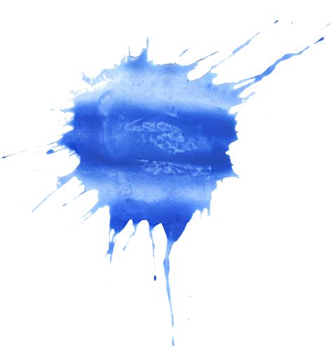 Blue Paint Splash Png Blue Paint Splatter Png Stunning Free Images