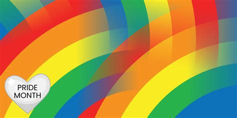 pride gradient background with lgbtq pride gay parade annual summer event pride symbol with