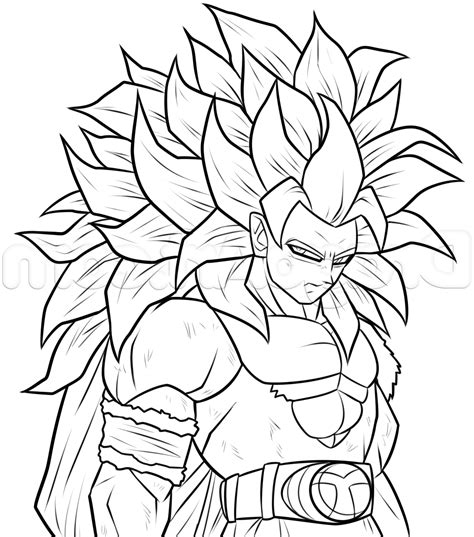 In some years after the fight against majin buu, son goku lives secluded in the country together with his family. Dragon Ball Z Drawing Goku at GetDrawings | Free download