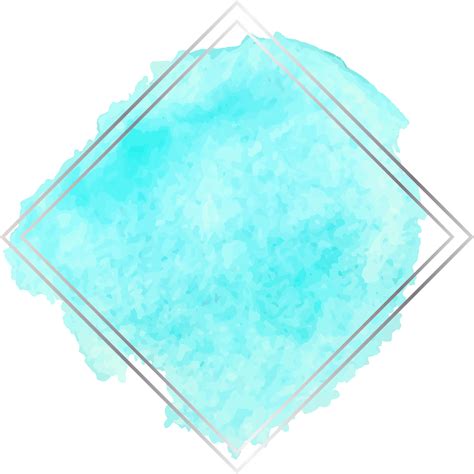 Blue Watercolor Round Shape 29729013 Png