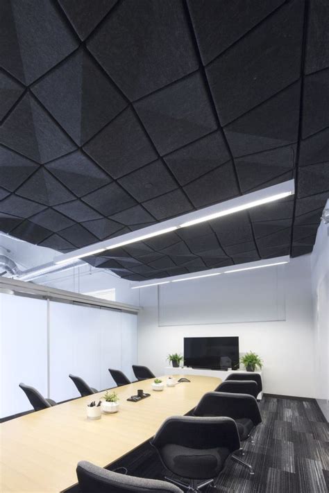 Crease: A Range of Modular Acoustic Ceiling Tiles by Turf Design and