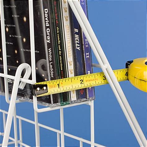 White Wire Magazine Rack Holds Signage And Media