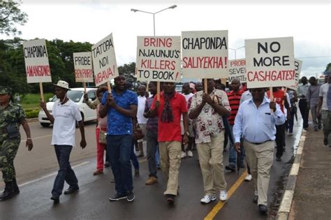 Malawi Protesters Present Petition Against Govt Impunity Corruption