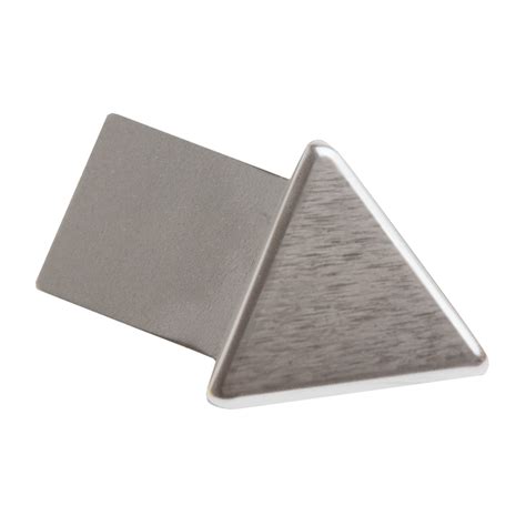 Extrusion, brushing, polishing, anodizing and bright dipping anodizing under one roof. Brushed Chrome Triangular External Corner (2 Pack) by ...