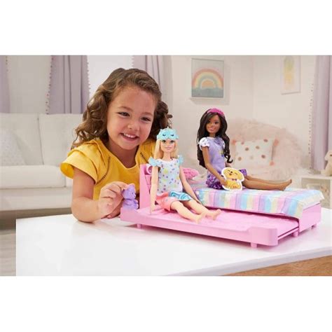 Mattel Barbie Bedtime Η Πρώτη Μου Barbie Σετ Υπνοδωμάτιο Hmm64 Toys Shopgr