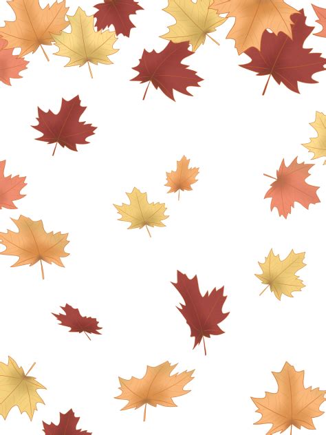 Falling Autumn Leaves Ibispaint