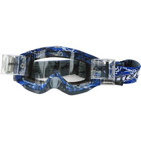Wulfsport Adult Abstract Goggles For Mx Or Enduro Quads 4 Kids