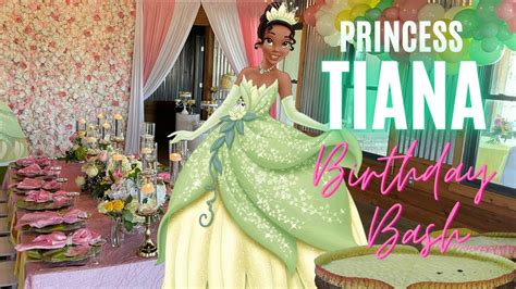 Disney Princess Party Princess Tiana Party Ideas And Decorations