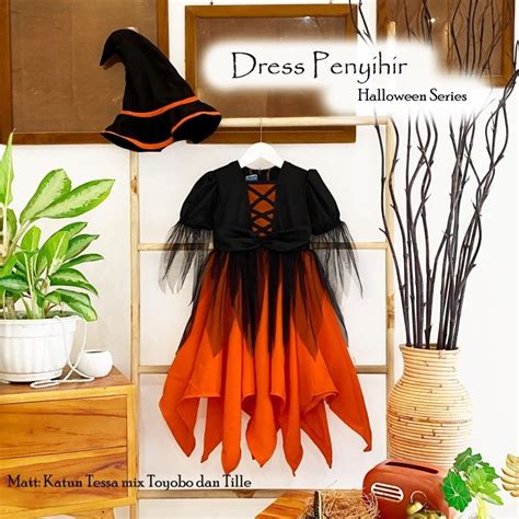 Jual Dress Penyihir Kostum Penyihir Baju Halloween Kostum Halloween