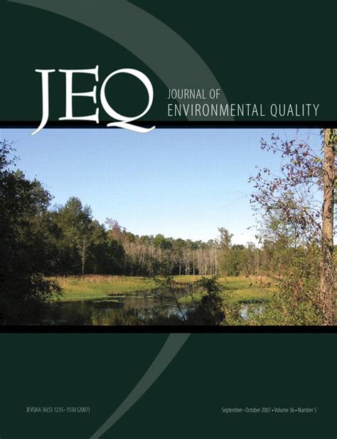 Plant science or more appropriately referred to as botanical science, is the branch of biological science that involves study of the morphology, anatomy, taxonomy and physiology of plants. Journal of Environmental Quality: Vol 36, No 5